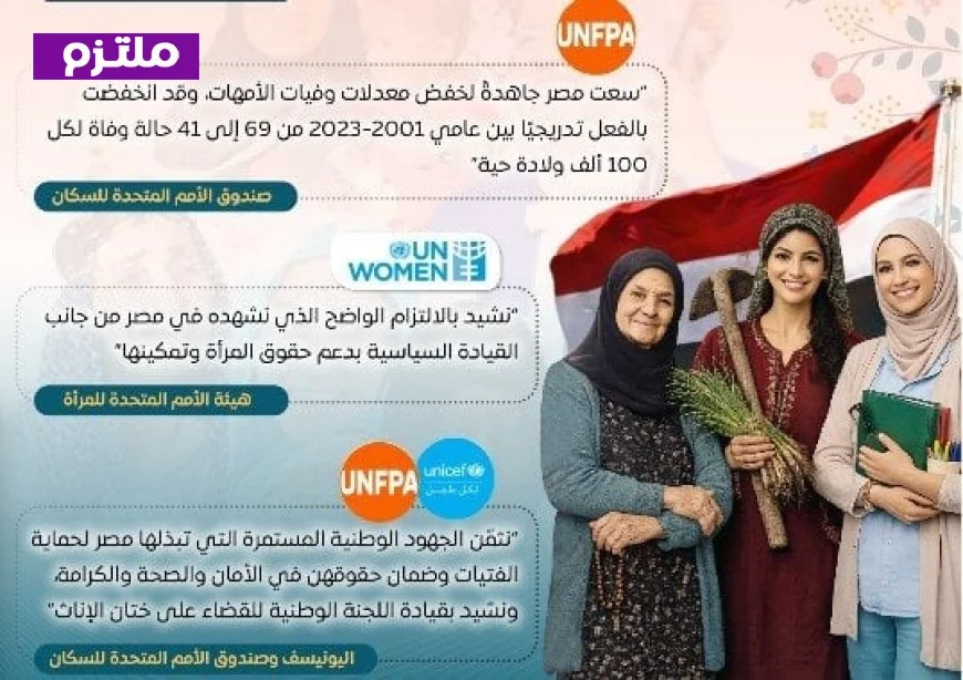 مجلس الوزراء يبرز إنجازات مصر في تمكين المرأة وحمايتها وسط إشادات من مؤسسات دولية