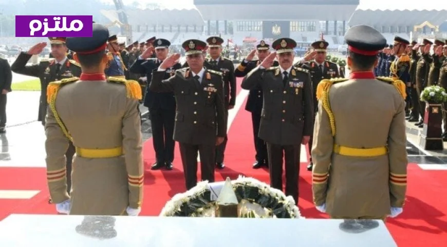 الرئيس السيسي يعين وزير الدفاع لوضع إكليل زهور على النصب التذكاري لشهداء الجيش المصري
