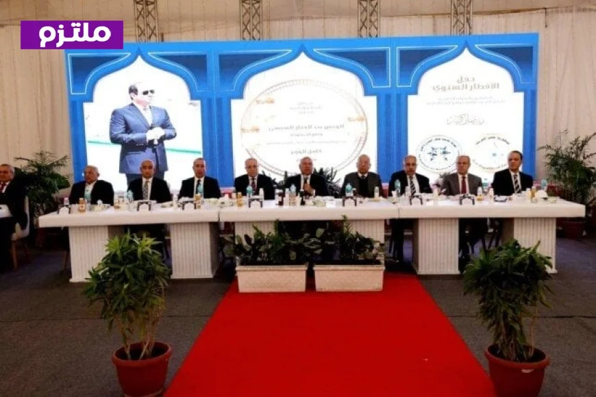 زيارة وزير النقل للورش المركزية في شركة النيل لنقل البضائع وجلسة إفطار مع العمال لتحفيزهم