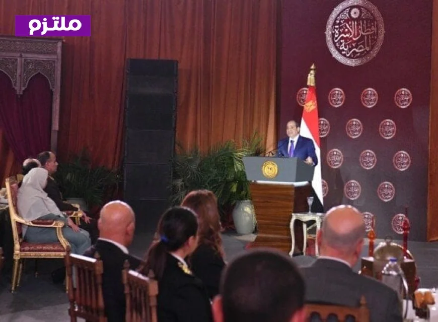 الرئيس السيسي يؤكد أن مصر ستكون محصنة ضد أي تهديدات تمس أمنها ومصالحها
