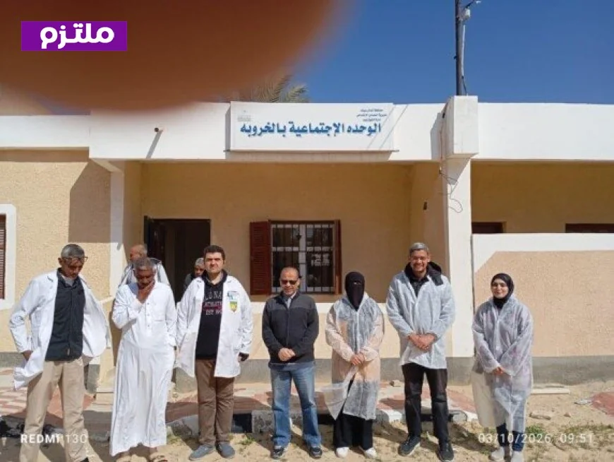 مبادرة صحية للثروة الحيوانية تصل شمال سيناء عبر قافلة مركز بحوث الصحراء إلى قرى الخروبة والسكاسكة