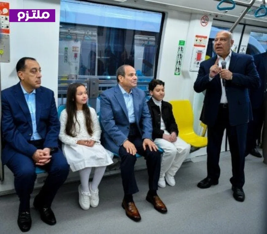 إطلاق مونوريل شرق النيل في مصر وزير النقل يوضح للرئيس السيسي أهمية المشروع ومميزاته