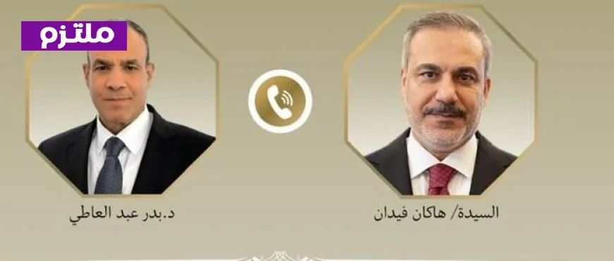 وزير الخارجية يبحث مع نظيره التركي الأوضاع الإقليمية ويشددان على ضرورة خفض التصعيد