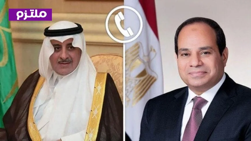 الرئيس السيسي يؤكد دعم مصر الكامل للسعودية في ظل الأوضاع الإقليمية الحالية خلال لقائه بأمير منطقة تبوك