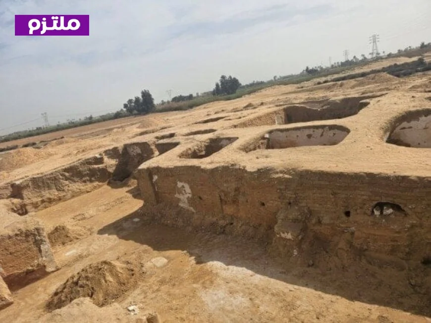 اكتشاف مبنى أثري يعود لبدايات الرهبنة القبطية في القرن الخامس الميلادي بمنطقة القلايا بالبحيرة