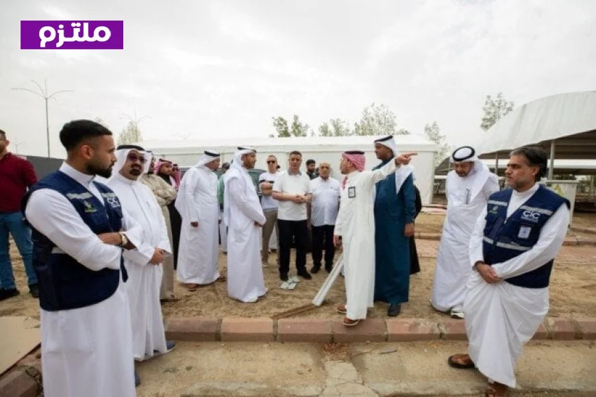 تفقد وكيلة وزارة التضامن الاجتماعي مواقع حجاج الجمعيات الأهلية في عرفة ومنى