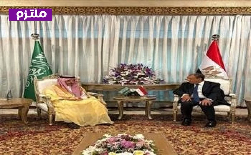 وزير الخارجية يعقد محادثات مع نظيره السعودي لتعزيز جهود التهدئة الإقليمية والدبلوماسية