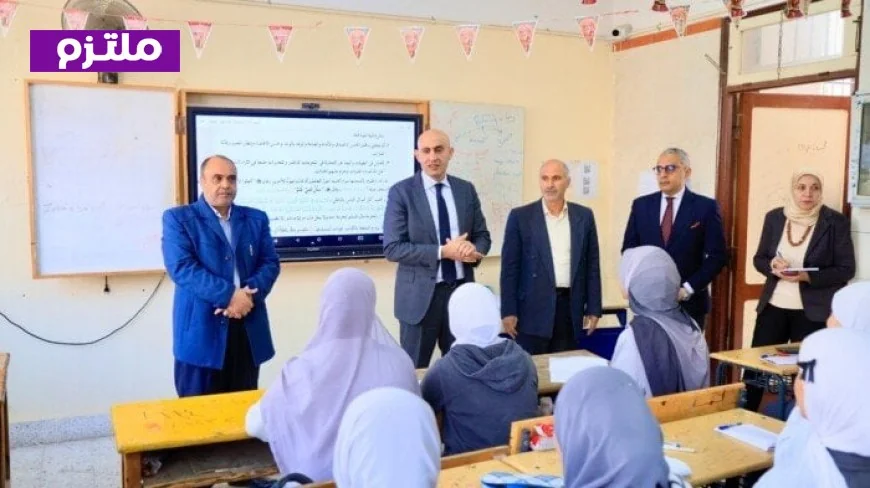 وزير التعليم يقوم بزيارة مفاجئة لمدارس كفر الزيات لمتابعة امتحانات مارس 2023