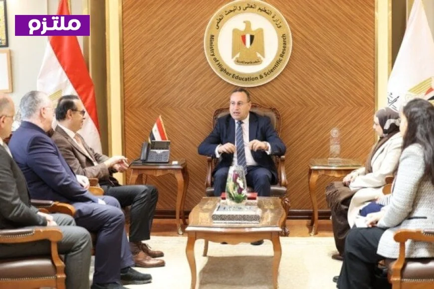 قنصوة يؤكد خلال لقائه رئيس جامعة بون الألمانية أن التعليم العالي في مصر يشهد طفرة نوعية ملحوظة