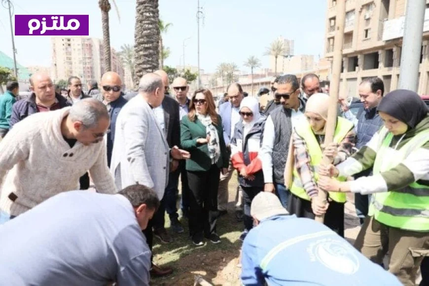 منال عوض تؤكد اهتمام الوزارة بتوسيع المساحات الخضراء في جميع المحافظات