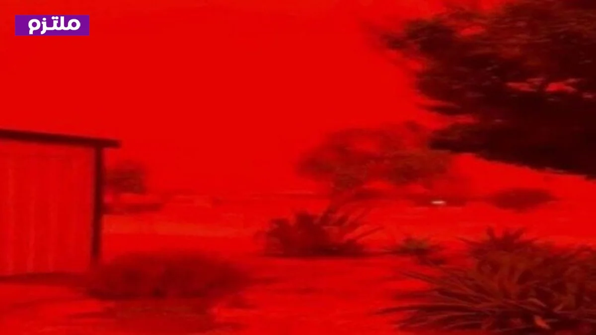 الأرصاد تكشف تأثير العاصفة الدموية على مصر وأجواء حمراء تسيطر على سماء البلاد