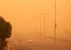 تحذير من الأرصاد حول خطر العاصفة الترابية وتأثيرها على الرؤية والرياح