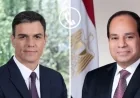 الرئيس السيسي يدعو رئيس وزراء إسبانيا لتعاون دولي وإقليمي عاجل لوقف الحرب