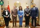 وزيرة التنمية المحلية تستعرض مع سفير التشيك آفاق التعاون في مجال النقل الحضري