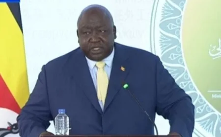 وزير الدولة الأوغندي للعلاقات الدولية يعرب عن امتنان بلاده لمصر لمشروع مستشفى في مدينة جنجا