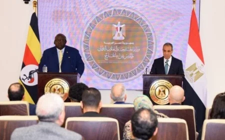 مباحثات رفيعة المستوى بين مصر وأوغندا لتعزيز التعاون ودعم التنمية المستدامة