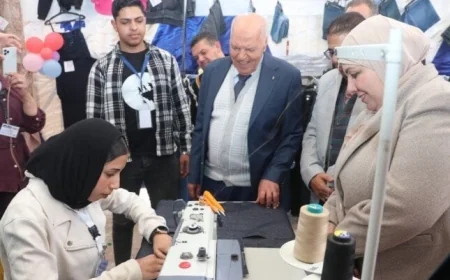 نقيب المعلمين يفتتح معرض التعليم الفني في مدارس القاهرة تحت شعار اصنع وابدع