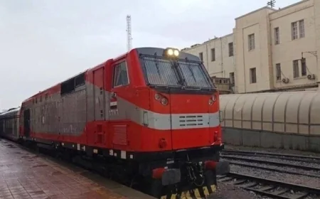 تأهب السكك الحديدية لإجراءات عاجلة بسبب عاصفة ترابية تضرب القاهرة