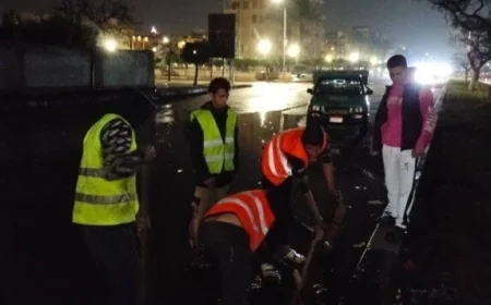 وزيرة الإسكان تراقب إجراءات مدن جديدة للتعامل مع الأمطار السيول