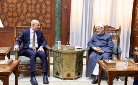 شيخ الأزهر يستقبل وزير التعليم لتعزيز التعاون وتطوير المناهج الدراسية في مصر