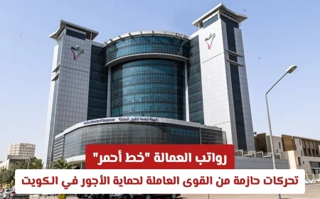 القوى العاملة الكويتية تتحرك بقوة لحماية الأجور: الرواتب تعتبر خطا أحمر