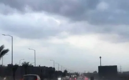 حالة الطقس اليوم الجمعة 3 أبريل 2026 رياح ورمال وأمطار حسب توقعات الأرصاد الجوية