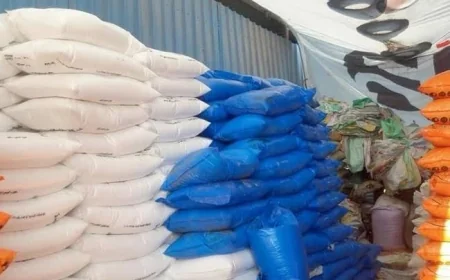 ضبط 6 أطنان من الأسمدة المدعمة في النوبارية وتحرير محاضر بالمخالفات الزراعية