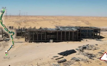 النقل تنشر فيديو مذهل يوضح مراحل إنجاز مشروع القطار الكهربائي السريع من أكتوبر إلى أبو سمبل