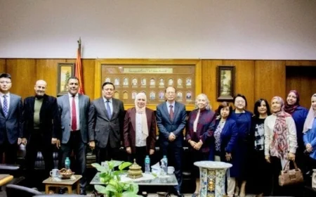 ألسن عين شمس تحتفل باليوم الثقافي الصيني بمناسبة مرور 70 عامًا على العلاقات المصرية الصينية