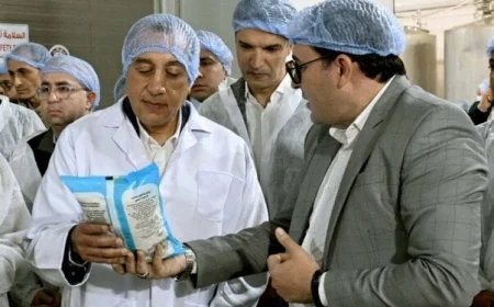 رئيس الوزراء يزور مصنع غازي لاند لتصنيع منتجات الألبان ويعلن تصدير 50% من الإنتاج
