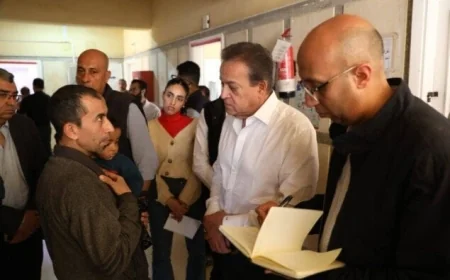 وزير الصحة يأمر بزيادة عدد الكوادر الطبية في جميع التخصصات لتعزيز الخدمات الصحية