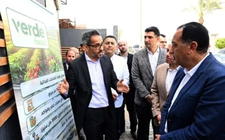 مدبولي يزور مصنع فيردي فودز للصناعات الغذائية الذي ينتج 3 آلاف طن سنوياً