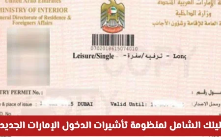 تعرف على التغييرات الثورية في نظام التأشيرات الإماراتي الجديد: دليل شامل للإقامة والاستثمار