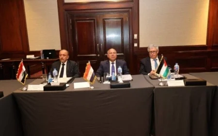 وزير النقل يقود اجتماع الجمعية العمومية لشركة الجسر العربي للملاحة مع نظيره الأردني