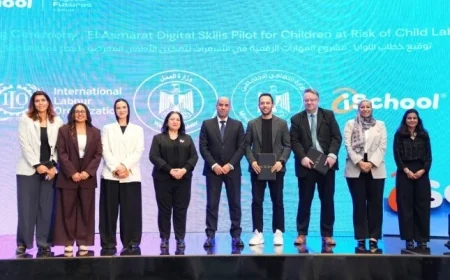 وزير العمل يطلق مشروعاً وطنياً لتطوير مهارات الأطفال الأكثر احتياجاً في التكنولوجيا الرقمية