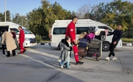 الهلال الأحمر المصري يستقبل الدفعة 31 من المصابين الفلسطينيين ويقدم 4910 أطنان من المساعدات الإنسانية إلى غزة