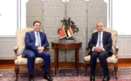 مصر والمغرب يعززان التنسيق المشترك لتعزيز الأمن والاستقرار في المنطقة