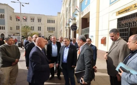 وزير النقل يزور محطة رمسيس للسكك الحديدية ويكشف عن خطط العمل للمرحلة القادمة