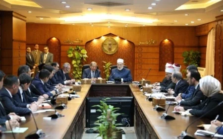 وكيل الأزهر يستقبل وفدًا من أوزبكستان لتعزيز التعاون العلمي والدعوي بين البلدين