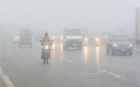 توقعات حالة الطقس غدًا الثلاثاء 7 أبريل 2026 تشمل شبورة وأمطار ورياح مثيرة للأتربة