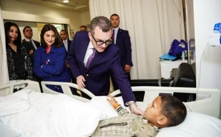 وزير التخطيط يزور مستشفى أهل مصر لعلاج الحروق استعدادا للمرحلة الثانية من التطوير