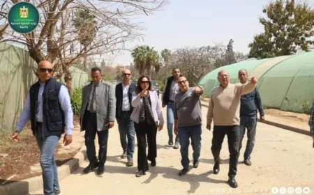 وزيرة التنمية المحلية تزور المشتل المركزي بالقاهرة الجديدة وتوجه بزيادة كفاءته الإنتاجية لتعزيز المساحات الخضراء