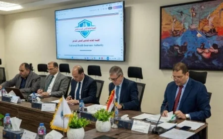 وزير التعليم العالي يجتمع مع محافظ المنيا ورئيس الجامعة في الديوان العام لتعزيز التعاون الأكاديمي