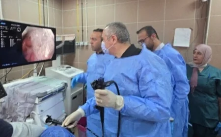 إطلاق خدمة منظار الجهاز الهضمي المُكبّر في مستشفى أحمد ماهر التعليمي لأول مرة في مصر والوطن العربي