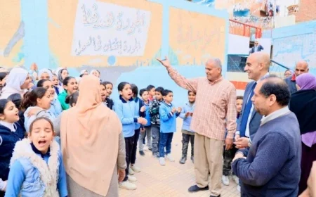 وزير التعليم يقوم بزيارات مفاجئة في الشرقية لضمان سير العملية الدراسية بسلاسة
