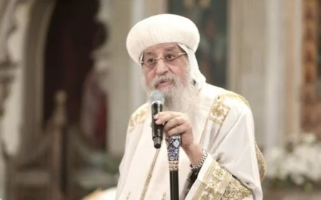 البابا تواضروس الثاني يقود قداس خميس العهد في دير مارمينا بالإسكندرية اليوم