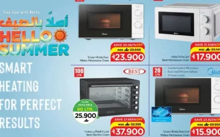 عروض نستو عمان: تخفيضات “أهلاً بالصيف” على السلع الاستهلاكية، المنظفات ومنتجات العناية