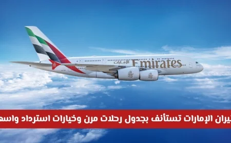 تحديثات السفر: طيران الإمارات تستأنف عملياتها بجدول رحلات مرن وخيارات استرداد شاملة