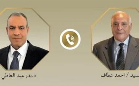 وزير الخارجية ينقاش مع نظيره الجزائري جهود تقليل التوترات في المنطقة