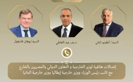 عبد العاطي يشدد على ضرورة توحيد الجهود الإقليمية والدولية للحفاظ على استدامة وقف إطلاق النار